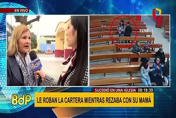 San Miguel: víctima de robo en Iglesia da detalles del suceso