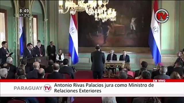 Asume nuevo canciller de Paraguay para zanjar crisis política