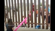 Pink seesaws straddling either side of US-Mexico border installed to 'unite kids'-GossipNews