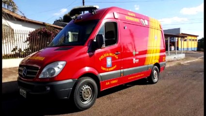 Siate socorre garoto que se machucou em escola