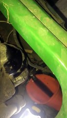 How to change the oil on a John Deere srx75