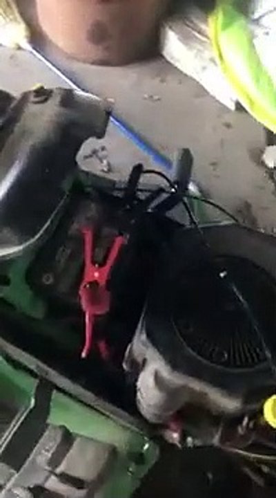 How to jump start a lawn mower