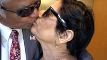 BDMV-56 Aruna & Hari Sharma departing Kiss Elevator Embassy Suites Hilton at Rogers AR May 13, 2019