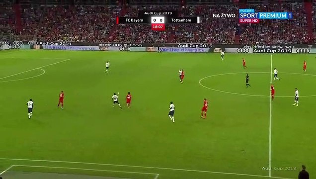 Bayern München 0-1 Tottenham Erik Lamela goal 31.07.2019 WORLD Club Friendly'