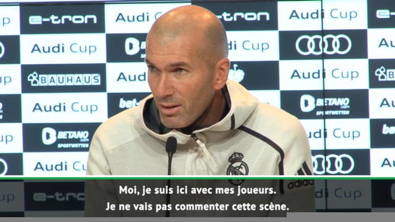 Real Madrid - Zidane : "Bale au golf ? Moi, je suis ici avec mes joueurs"