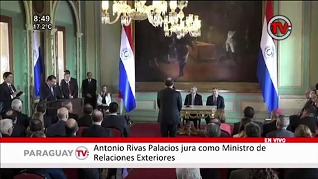 Novo chanceler Paraguaio