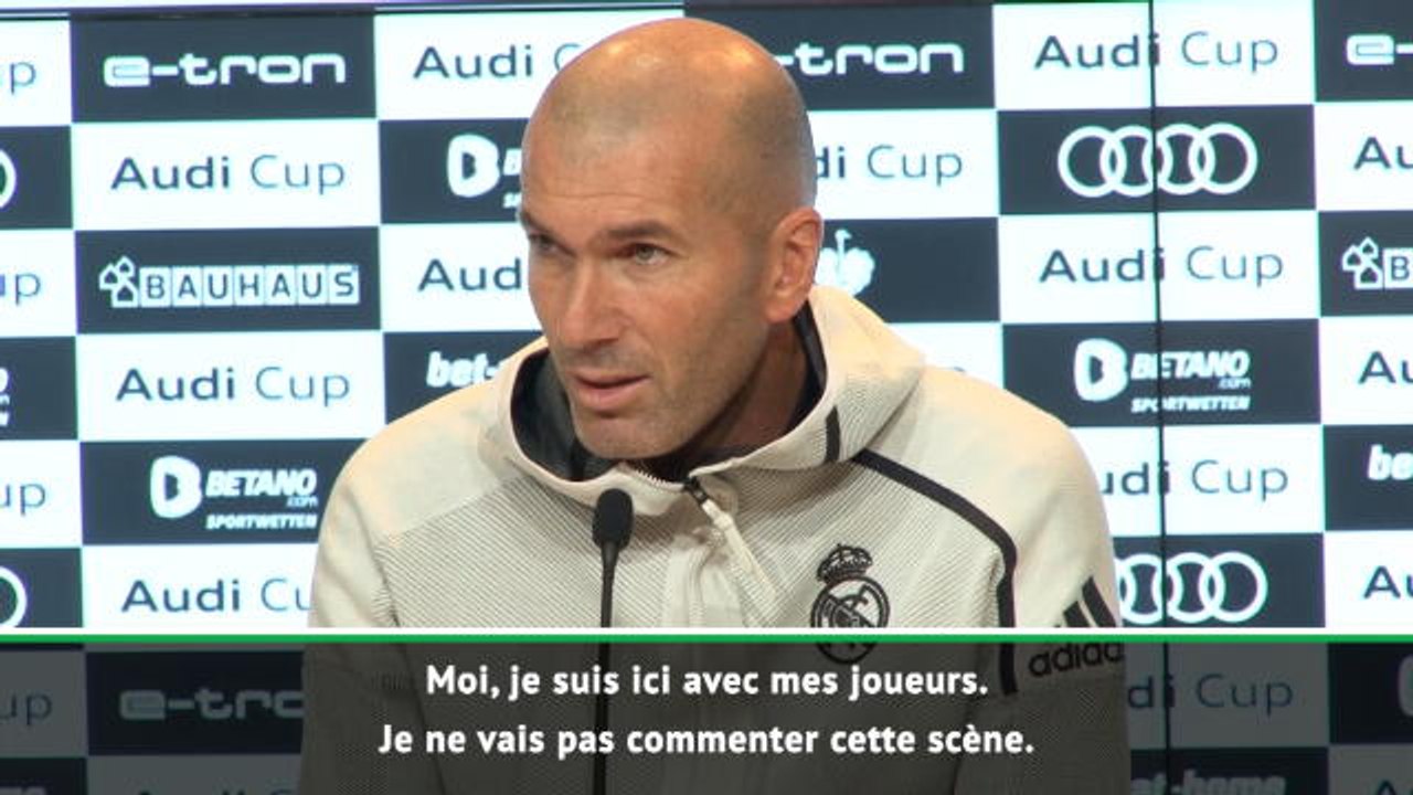 Real Madrid - Zidane : "Bale au golf ? Moi, je suis ici avec mes joueurs"