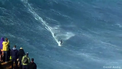 Dev dalgalarda sorf yapmak - surf the giant waves