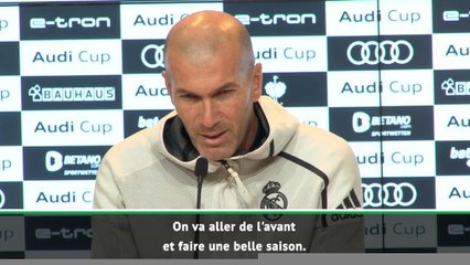 Real Madrid - Zidane : "Encaisser trois buts, ça ne fait jamais plaisir"