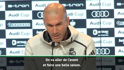Real Madrid - Zidane : "Encaisser trois buts, ça ne fait jamais plaisir"