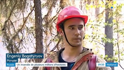 Russie : des incendies en Sibérie visible depuis l'espace