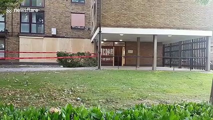 Gas explosion in London residential building leaves man in critical condition