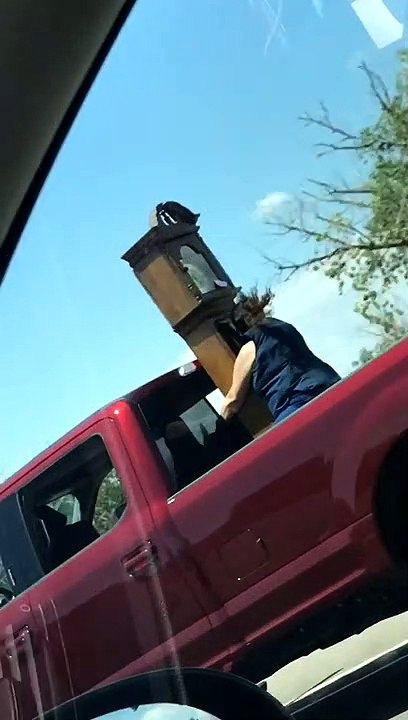 Woman Keeps the Clock on Lock