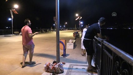 Arsuz'da 5 ton levrek denize karıştı - HATAY