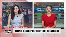 44 people charged for unauthorized protests in Hong Kong, attacking police