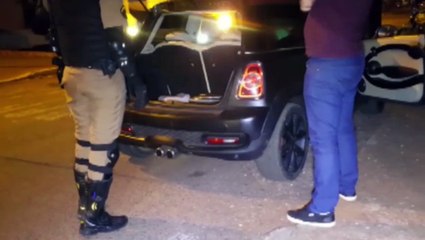 Homem é detido com cigarro de maconha, durante ação de trânsito