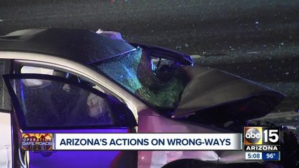 What Arizona plans to do about wrong-way drivers