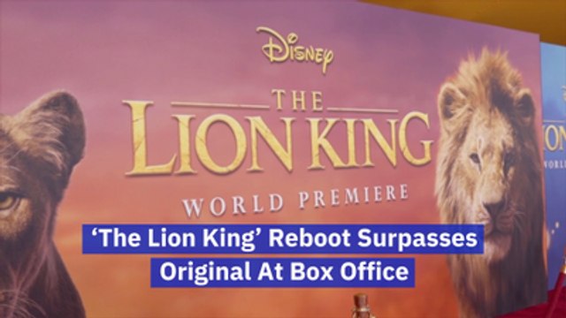 'The Lion King' Beats The Older Lion King