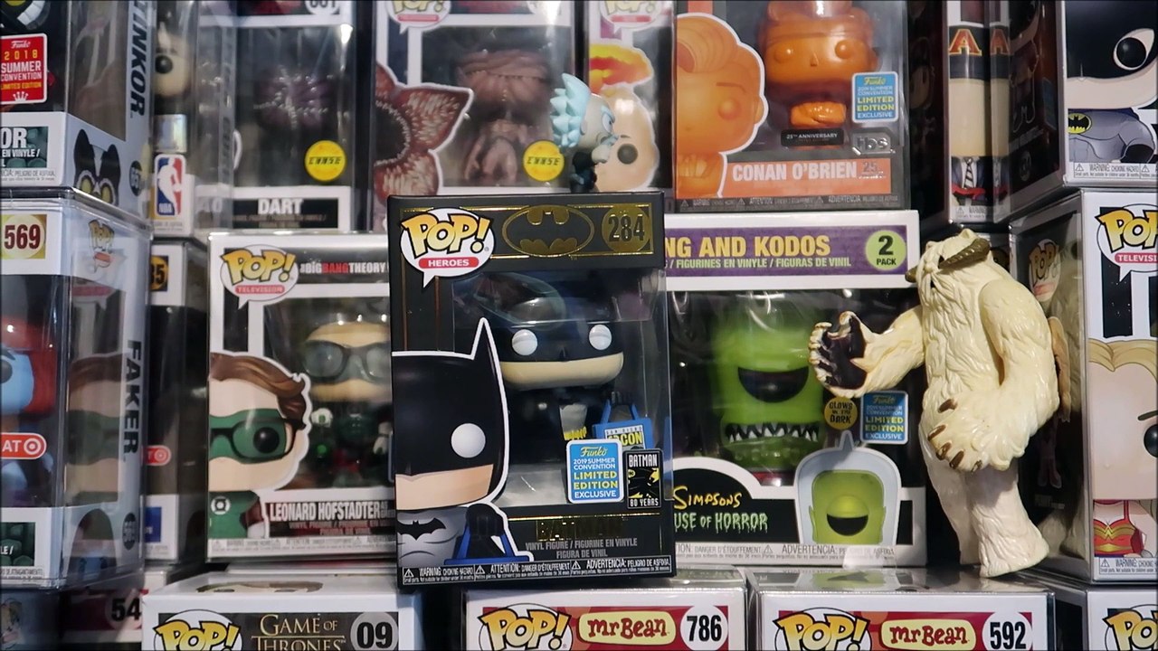 Batman San Diego Comic Con SDCC Funko Pop Bag Exclusive Review
