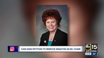 Petition with 1,000 signatures calls for removal of state Sen. Sylvia Allen as committee chair