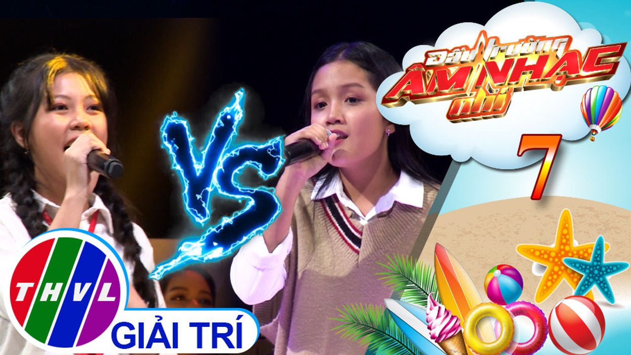 THVL | Đấu trường âm nhạc nhí - Tập 7[8]: Xì tin khóc nhè - Thiên Thanh, Thanh Thy