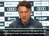 'He'll be fit to play Dortmund' - Kovac plays down Coman injury