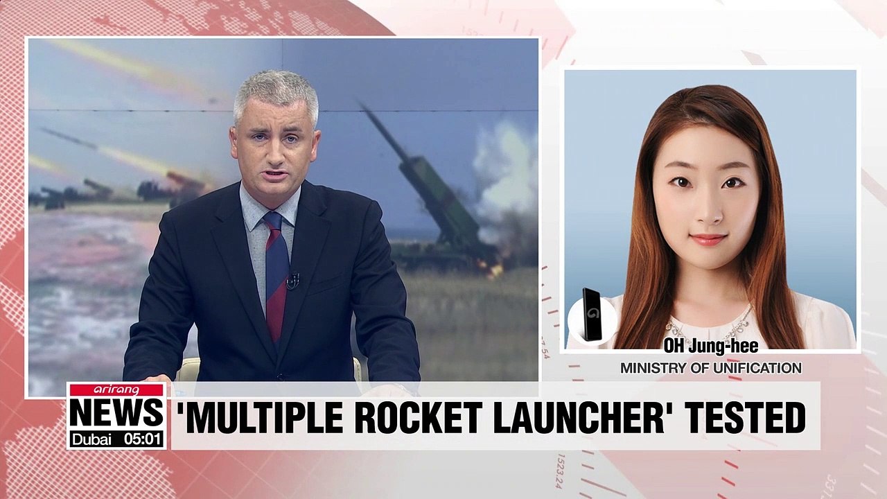 N. Korea confirms it test-fired new large-caliber multiple rocket launcher under Kim Jong-un's guidance