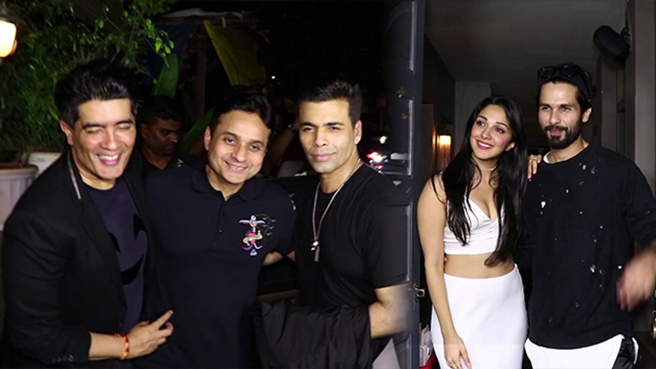Shahid Kapoor, Karan Johar, Sidharth Malhotra & others attend Kiara Advani's birthday | FilmiBeat