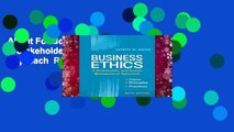 About For Books  Business Ethics: A Stakeholder and Issues Management Approach  Review