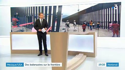 Deux professeurs californiens installent des balançoires entre les barrières qui séparent le Mexique et les États-Unis - VIDEO