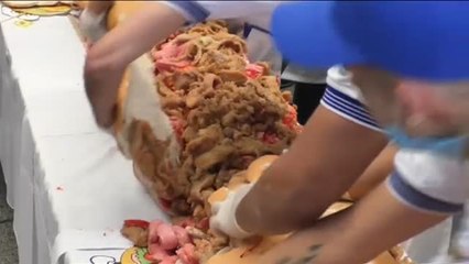 Un bocadillo de récord en Ciudad de México