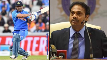 MSK Prasad Defends MS Dhoni's World Cup Show:He Was A Big Strength || Oneindia Telugu