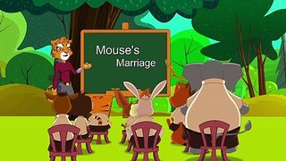 Mouse's Marriage | Panchatantra English Moral Stories For Kids | MahaCartoonTV English
