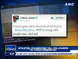 Athletes, celebs tell followers to #PrayForBoston
