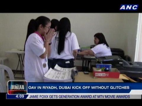 OAV in Middle East successful, but voting delayed in Jeddah