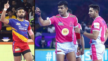 Pro Kabaddi League 2019 : UP Yoddha Edge Out U Mumba 27-23 In A Thriller || Oneindia Telugu