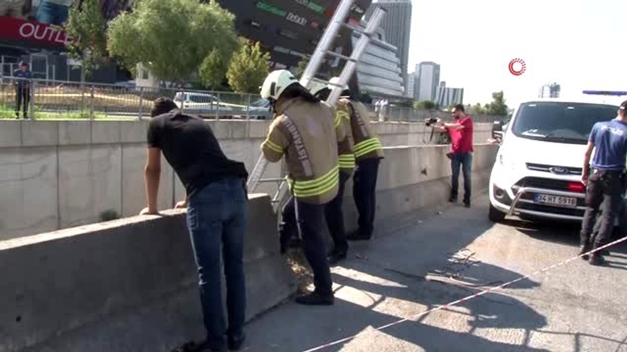 Basın Ekspres yolu üzerindeki dere yatağında erkek cesedi bulundu