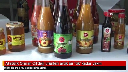 Atatürk Orman Çiftliği ürünleri artık bir 'tık' kadar yakın