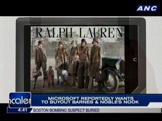 Microsoft reportedly wants to buy out Barnes & Noble's Nook