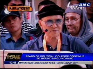 Download Video: Fears of political violence continue to hound Maguindanao