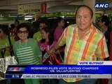 Robredo files vote buying charges vs Villafuertes