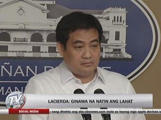 Palace on Taiwan row: We’ve done enough
