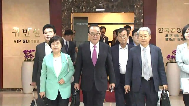 [뉴스큐] 방일단·자민당 면담 불발... 자민당 간사장 중개자 통해 사과 / YTN