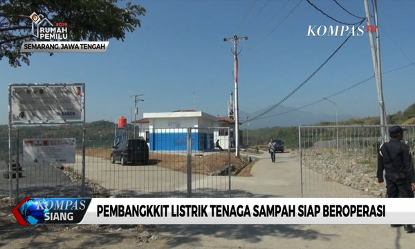 Pembangkkit Listrik Tenaga Sampah Siap Beroperasi di TPA Jatibarang