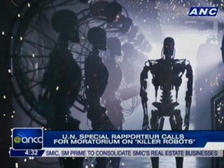 UN special rapporteur calls for moratorium on "killer robots"