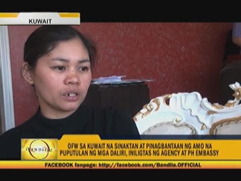 Pinay helper rescued in Kuwait
