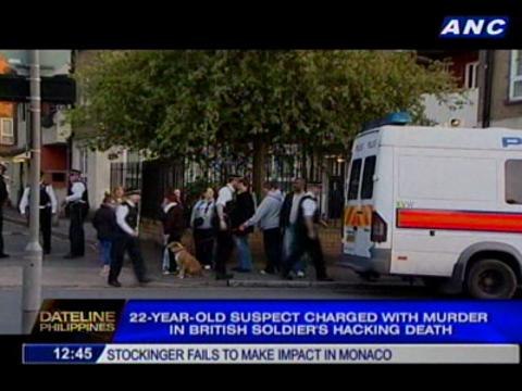 22-year-old suspect charged with murder in British soldier's death