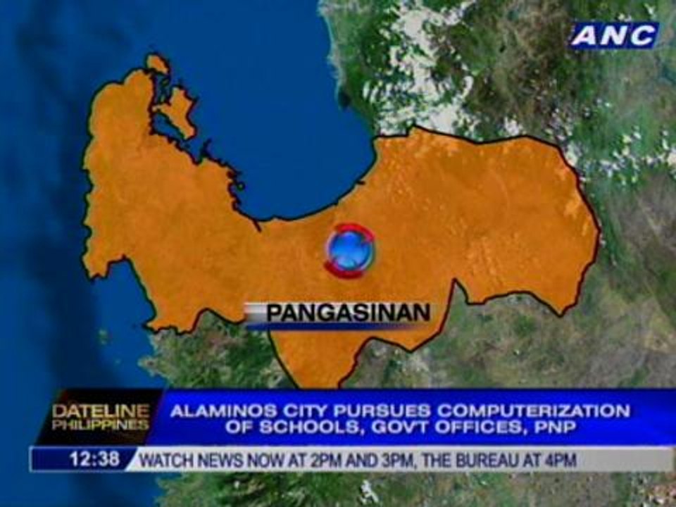 Alaminos City pursues computerization of schools, gov't offices, PNP