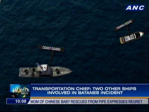 Transportation chief: Two other ships involved in Batanes incident