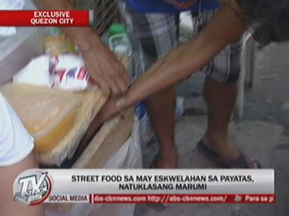 EXCL: Dirty food stalls near QC school bared